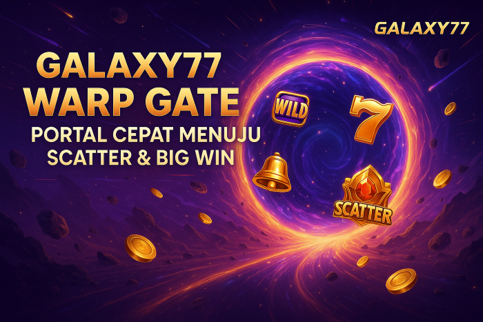 Galaxy77 Warp Gate: Portal Cepat Menuju Scatter & Big Win. LINK GALAXY77